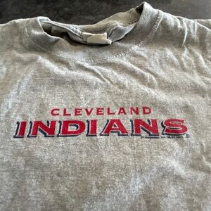 Vintage 2005 Gray Cleveland Indians T-Shirt